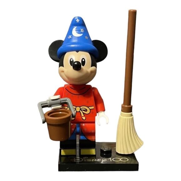 LEGO Sorcerer’s Apprentice MICKEY MOUSE DISNEY 100th Mini-figure 71038 - Picture 1 of 9